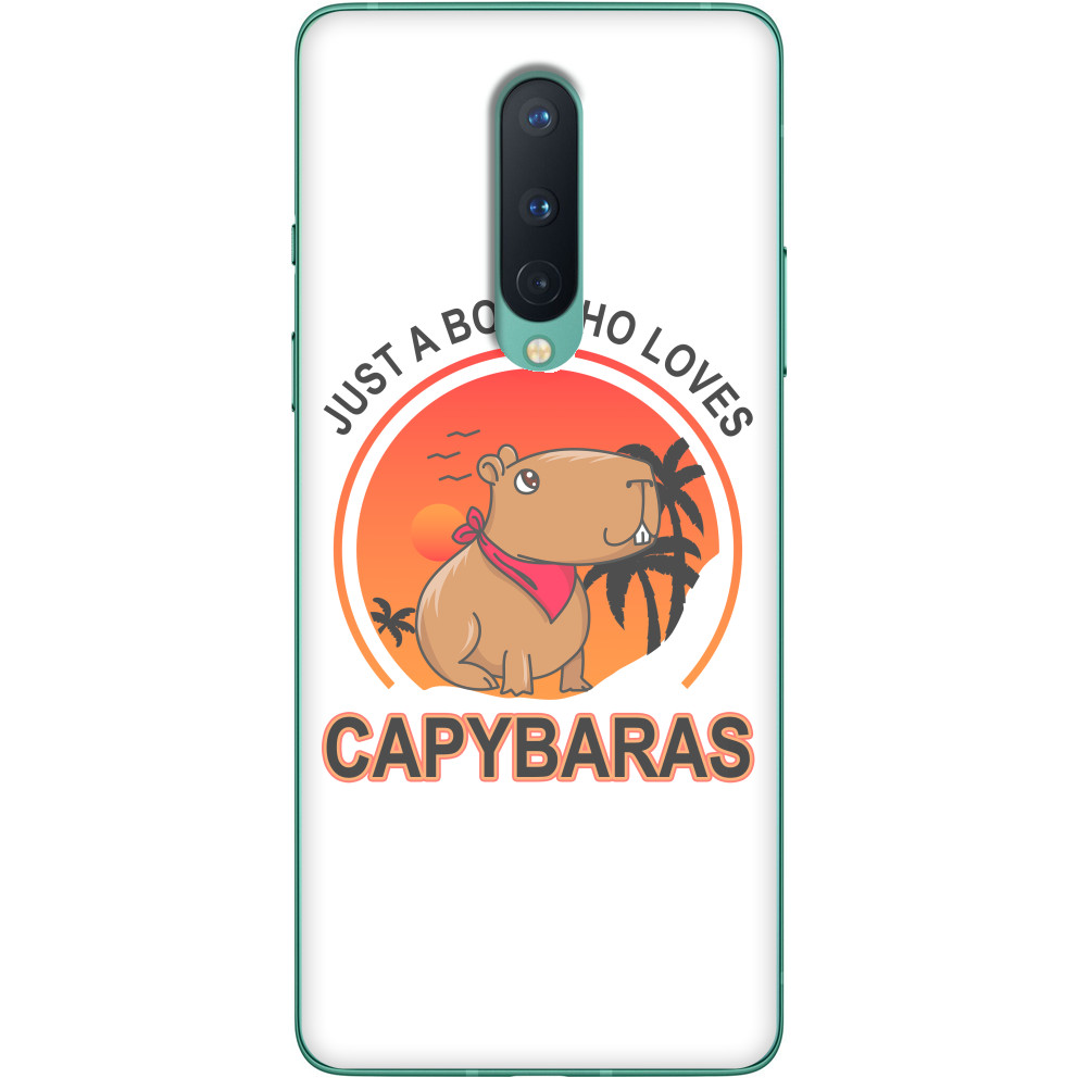 Just A Boy Who Loves Capybaras