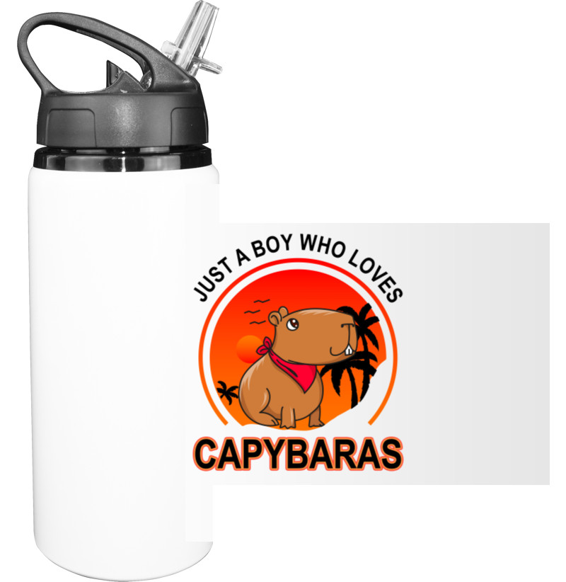 Just A Boy Who Loves Capybaras