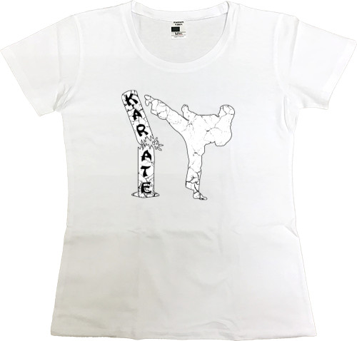 Карате - Women's Premium T-Shirt - Karate - Mfest