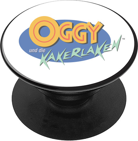 Oggy and cockroaches logo