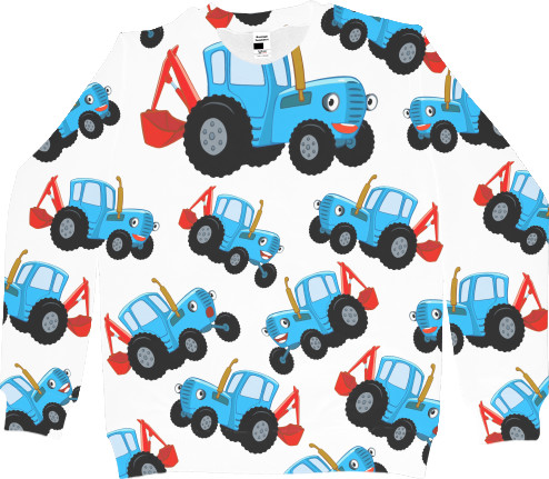 Синій трактор - Світшот 3D Дитячий - Синій трактор 3 - Mfest