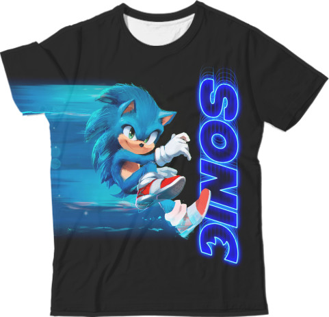 Sonic - Футболка 3D Чоловіча - Sonic (28) - Mfest
