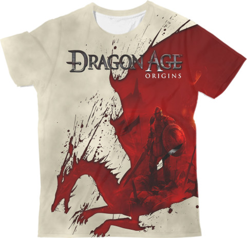 Dragon Age - Футболка 3D Чоловіча - Dragon age - Mfest