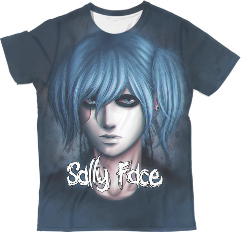 Sally Face - Man's T-shirt 3D - Sally Face (20) - Mfest