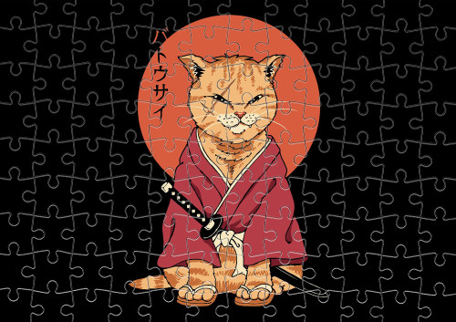 Samurai cat