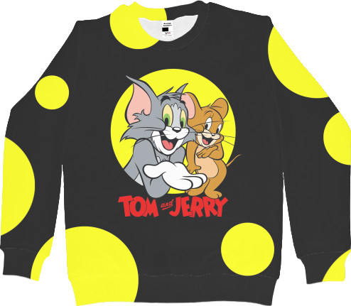 Tom and Jerry / Том и Джерри - Kids' Sweatshirt 3D - Tom and Jerry - Mfest