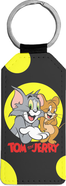 Tom and Jerry / Том и Джерри - Rectangular Keychain - Tom and Jerry - Mfest
