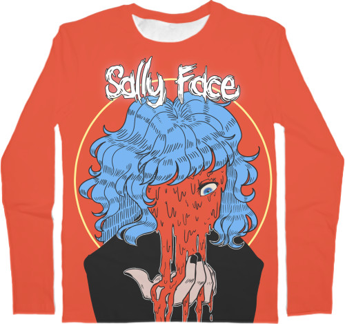 Sally Face - Kids' Longsleeve Shirt 3D - Sally Face (18) - Mfest