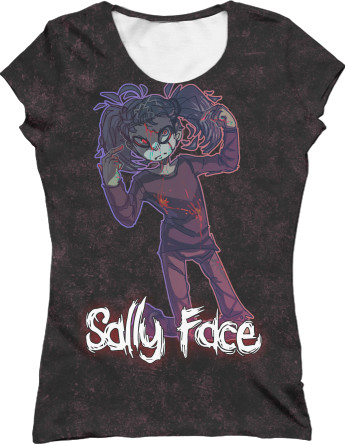 Sally Face - Women's T-Shirt 3D - Sally Face (14) - Mfest