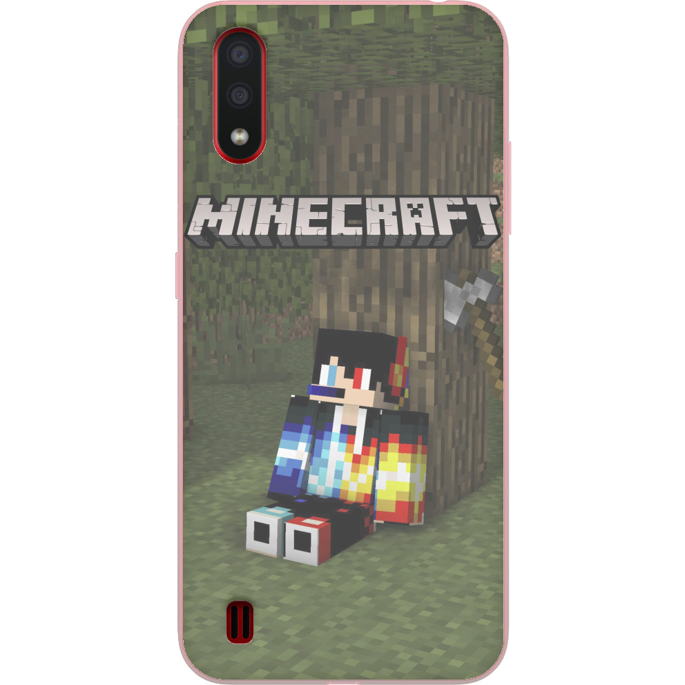 Minecraft - Чехол Samsung - МАЙНКРАФТ (10) - Mfest