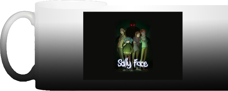 Sally Face - Чашка Хамелеон - Sally Face (13) - Mfest