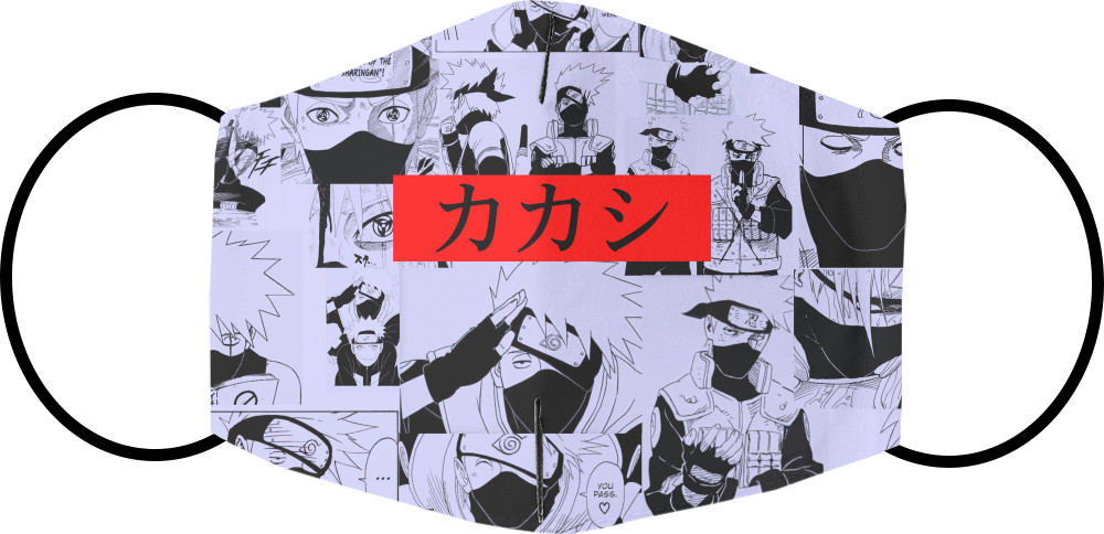 Наруто - Маска на лицо - kakashi manga - Mfest