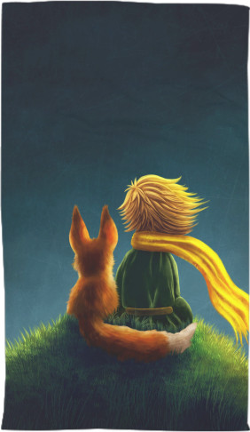 Little prince with a fox