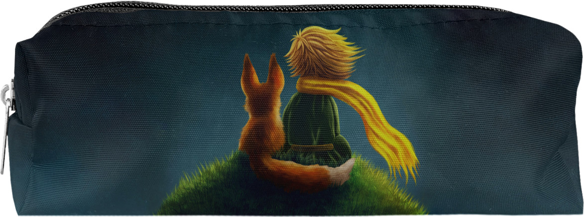 Little prince with a fox