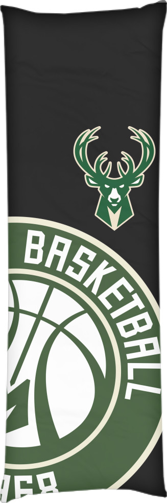 Баскетбол - Подушка дакімакура - Milwaukee Bucks 1 - Mfest