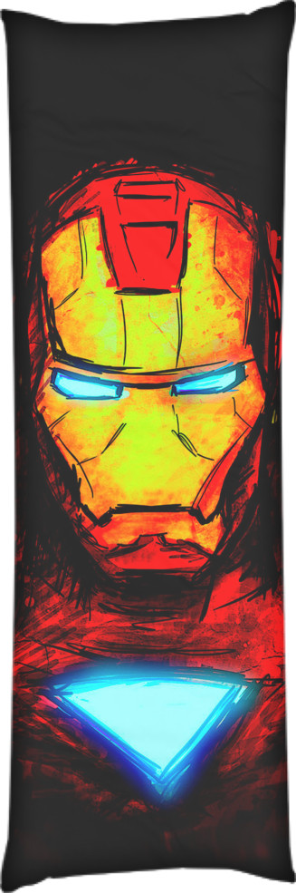 Iron Man - Подушка дакімакура - Iron Man (Граффити) - Mfest