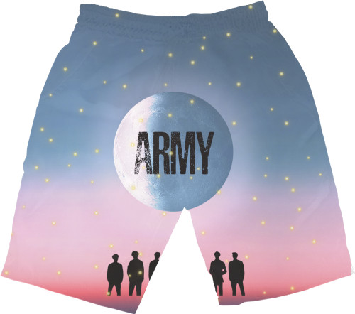 BTS - Kids' Shorts 3D - Army BTS - Mfest
