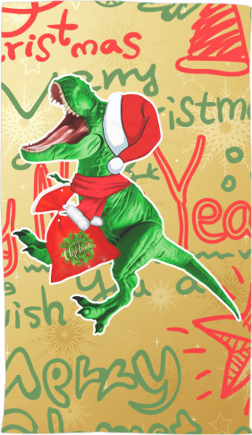 christmas dinosaur