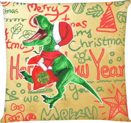 christmas dinosaur