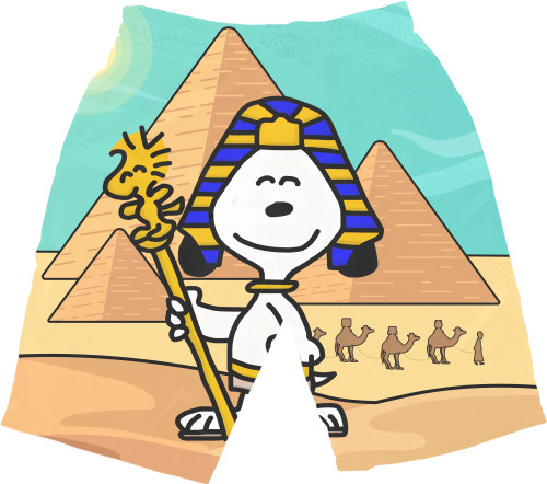 Snoopy / Снуппи - Shorts 3D Kids - Snoopy Pharaoh - Mfest