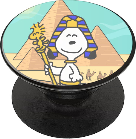 Снупі / Snoopy - PopSocket Підставка для мобільного - Snoopy фараон - Mfest