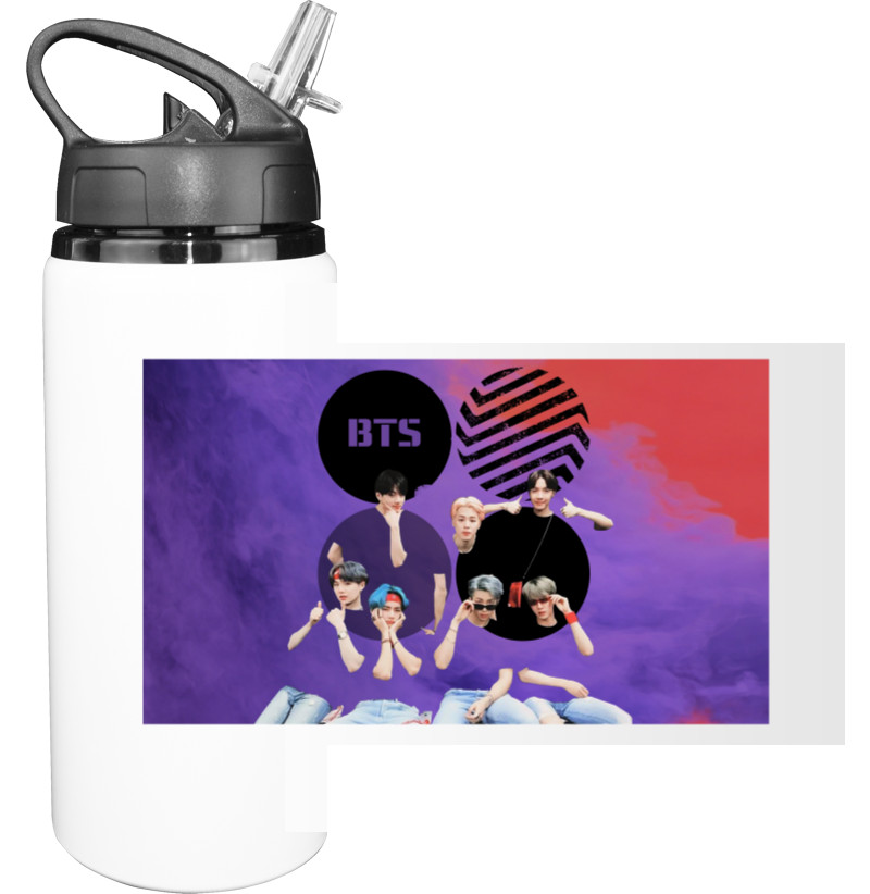 BTS - Пляшка для води - BTS 9 - Mfest