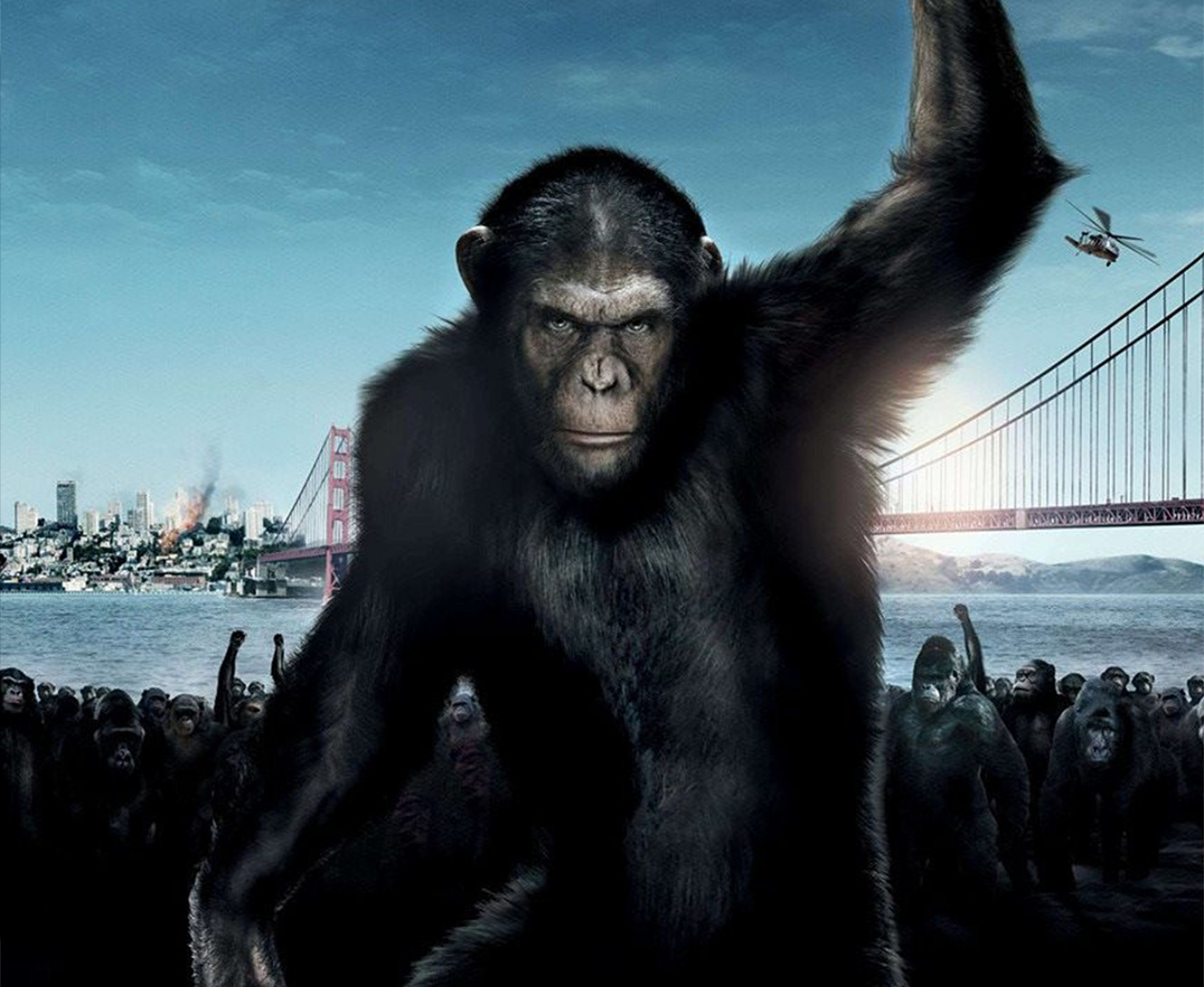 Планета обезьян - Коврик для мышки - Planet-Of-The-Apes-2 - Mfest