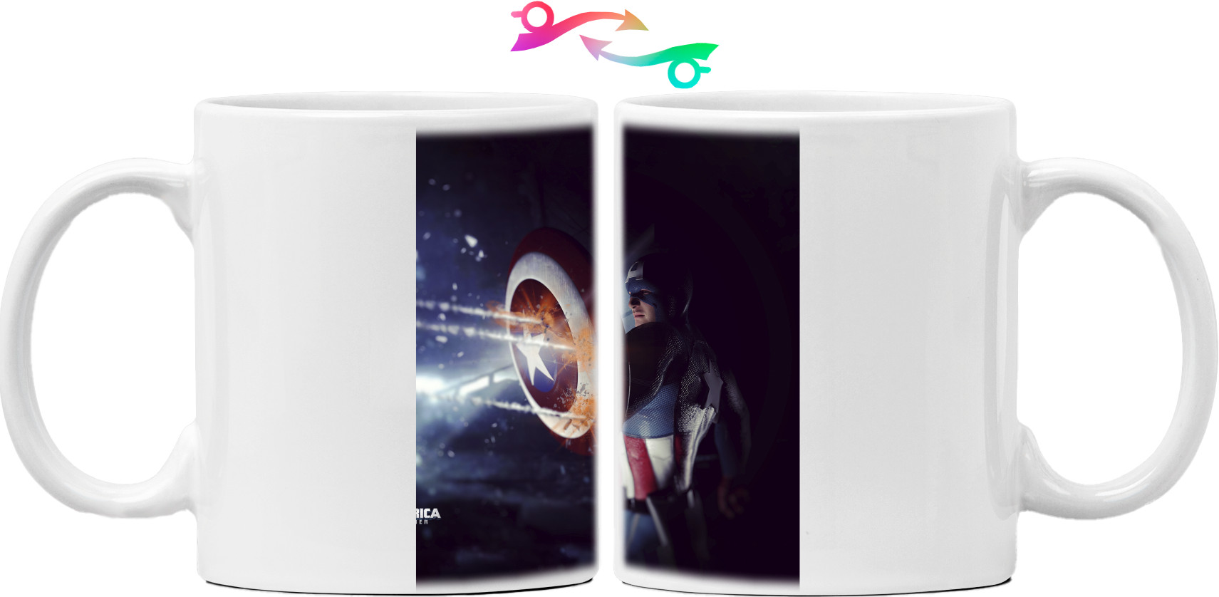 Captain America - Cup 325ml - Captain-America-8 - Mfest