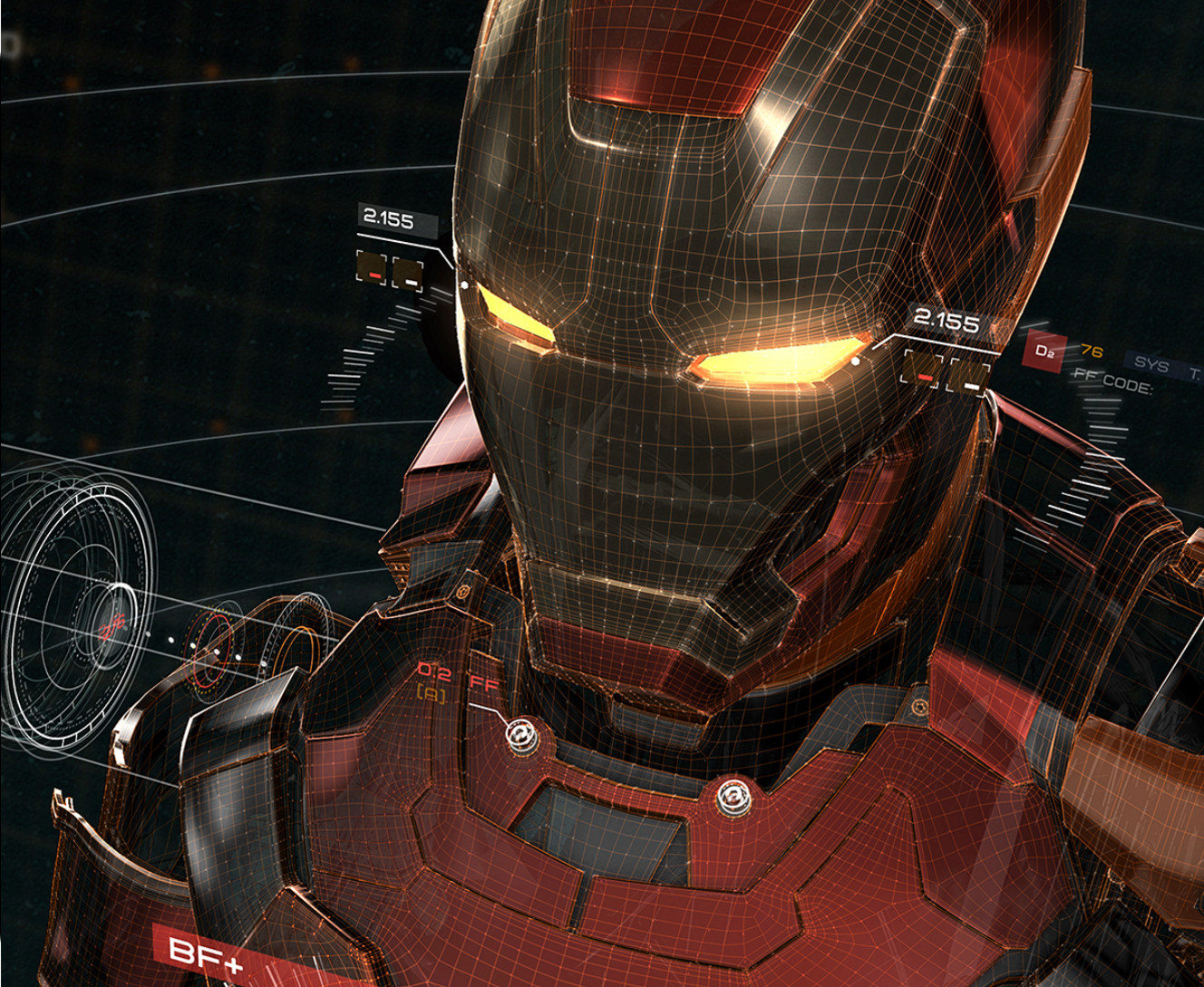 Iron Man - Килимок для мишки - iron-man-13 - Mfest