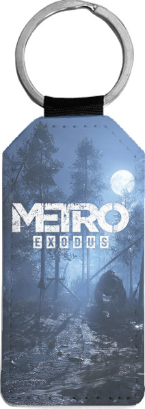 Metro 2033 - Брелок прямокутний - Metro Exodus - Mfest