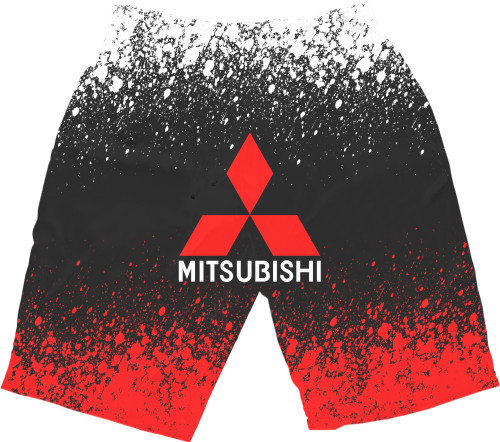 Mitsubishi - Шорти 3D Чоловічі - MITSUBISHI MOTORS [6] - Mfest