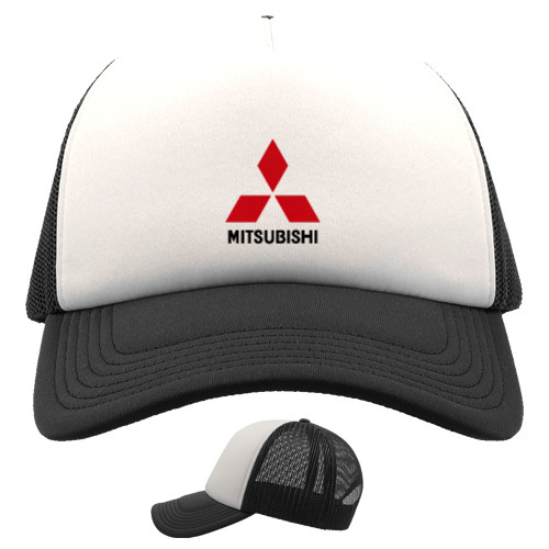 Mitsubishi Logo White