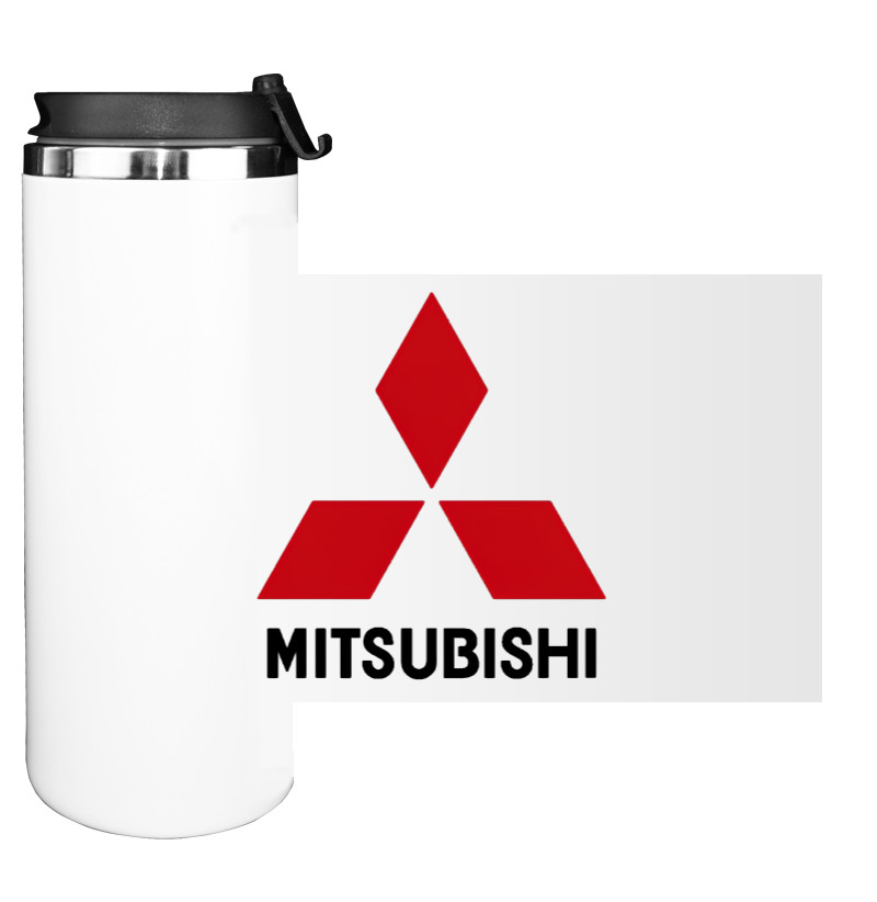 Mitsubishi Logo White