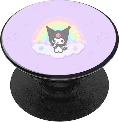 Hello kitty - PopSocket Stand for mobile - KUROMI fun - Mfest