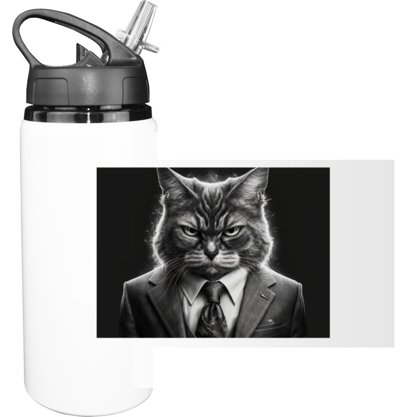 Котики - Пляшка для води - Cat Man - Mfest