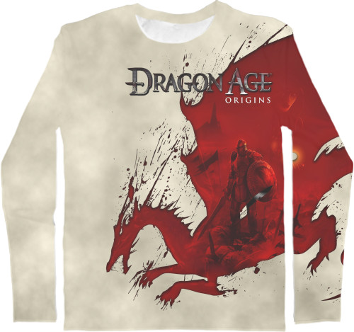 Dragon Age - Чоловічий лонгслів 3D - Dragon age - Mfest