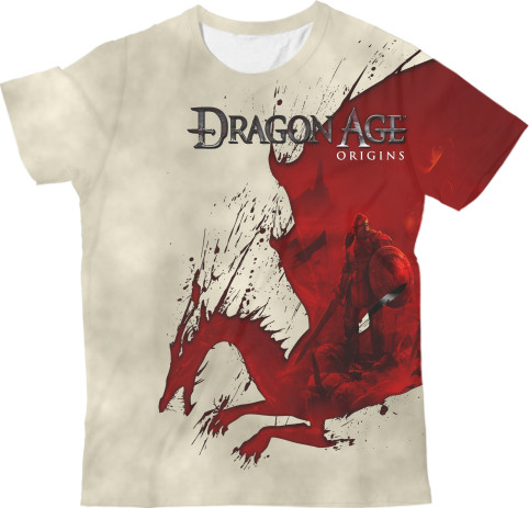 Dragon Age - Футболка 3D Дитяча - Dragon age - Mfest