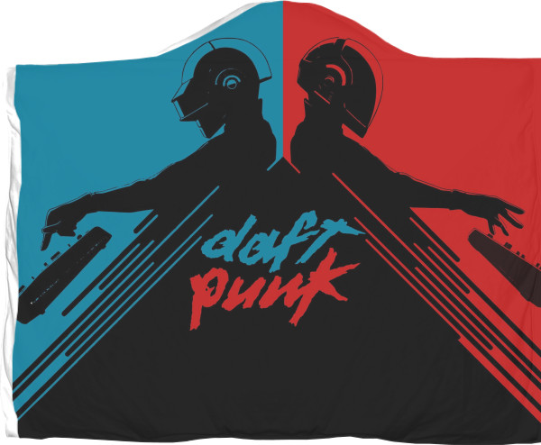 Daft Punk - Плед із капюшоном 3D - Daft Punk 9 - Mfest