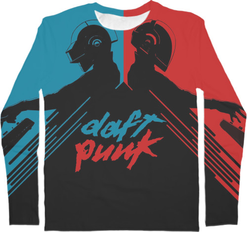 Daft Punk - Дитячий лонгслів 3D - Daft Punk 9 - Mfest