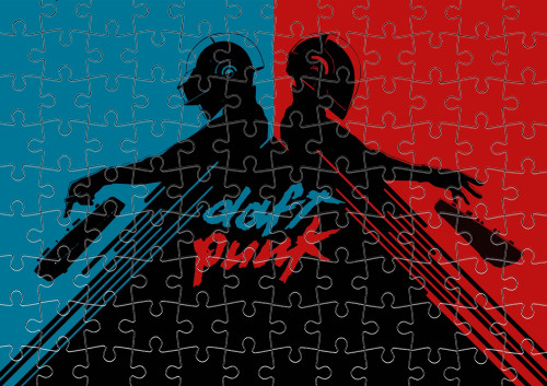 Daft Punk - Пазл із маленькими елементами - Daft Punk 9 - Mfest