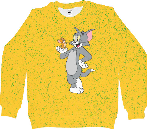 Tom and Jerry / Том и Джерри - Свитшот 3D Мужской - Том і Джеррі 2 - Mfest