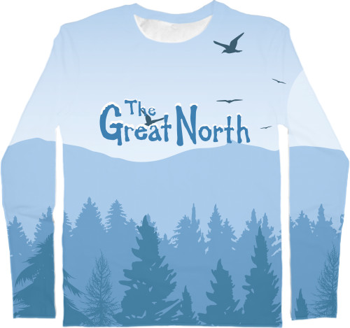 Велика Північ / The Great North - Дитячий лонгслів 3D - Велика північ - Mfest