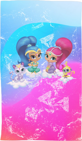 Шиммер и Шайн / Shimmer and Shine - Towel 3D - Shimmer and Shine 1 - Mfest