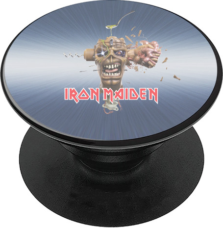 Iron Maiden - PopSocket Stand for mobile - Iron Maiden Art - Mfest