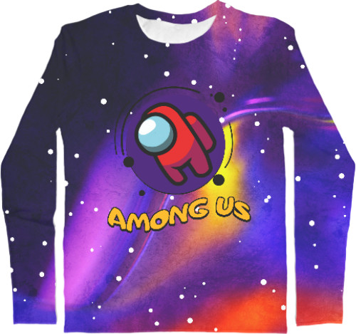 Among Us - Чоловічий лонгслів 3D - Among us 11 - Mfest