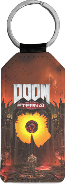 Doom - Keychain rectangular - DOOM eternal 1 - Mfest