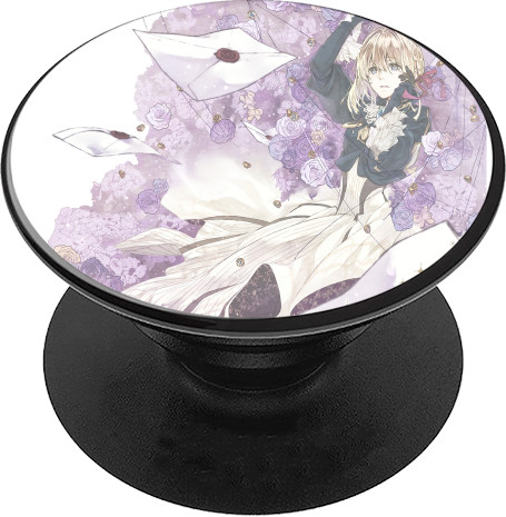 Вайолет Эвергарден / Violet Evergarden - PopSocket Stand for mobile - Violet Evergarden / Violet Evergarden - Mfest