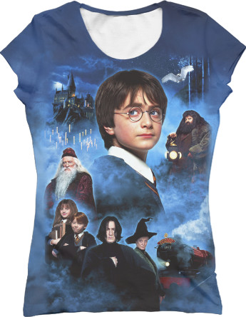 Harry Potter - T-shirt 3D Women's - Harry Potter / Harry Potter 2 - Mfest