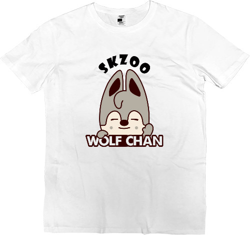 Stray Kids - Premium Men's T-shirt - WOLF CHAN - Mfest