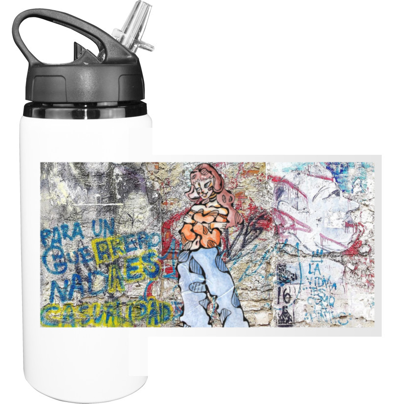 Графіті - Пляшка для води - Графіті. Арт 1 - Mfest
